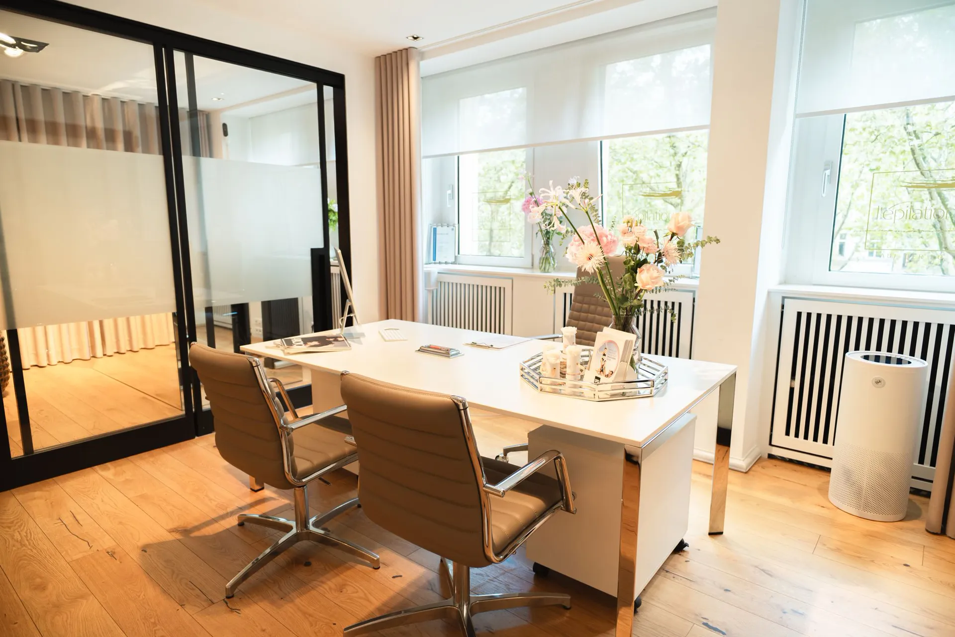 Beratungszimmer für persönliche Gespräche